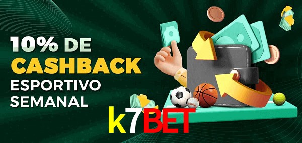 10% de bônus de cashback na k7bet
